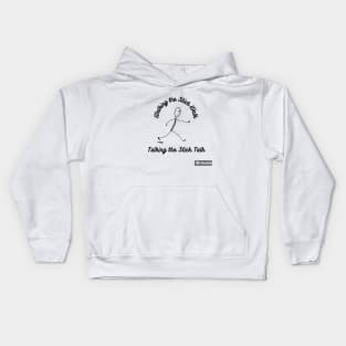 Walking the Stick Walk, Talking the Stick Talk Kids Hoodie